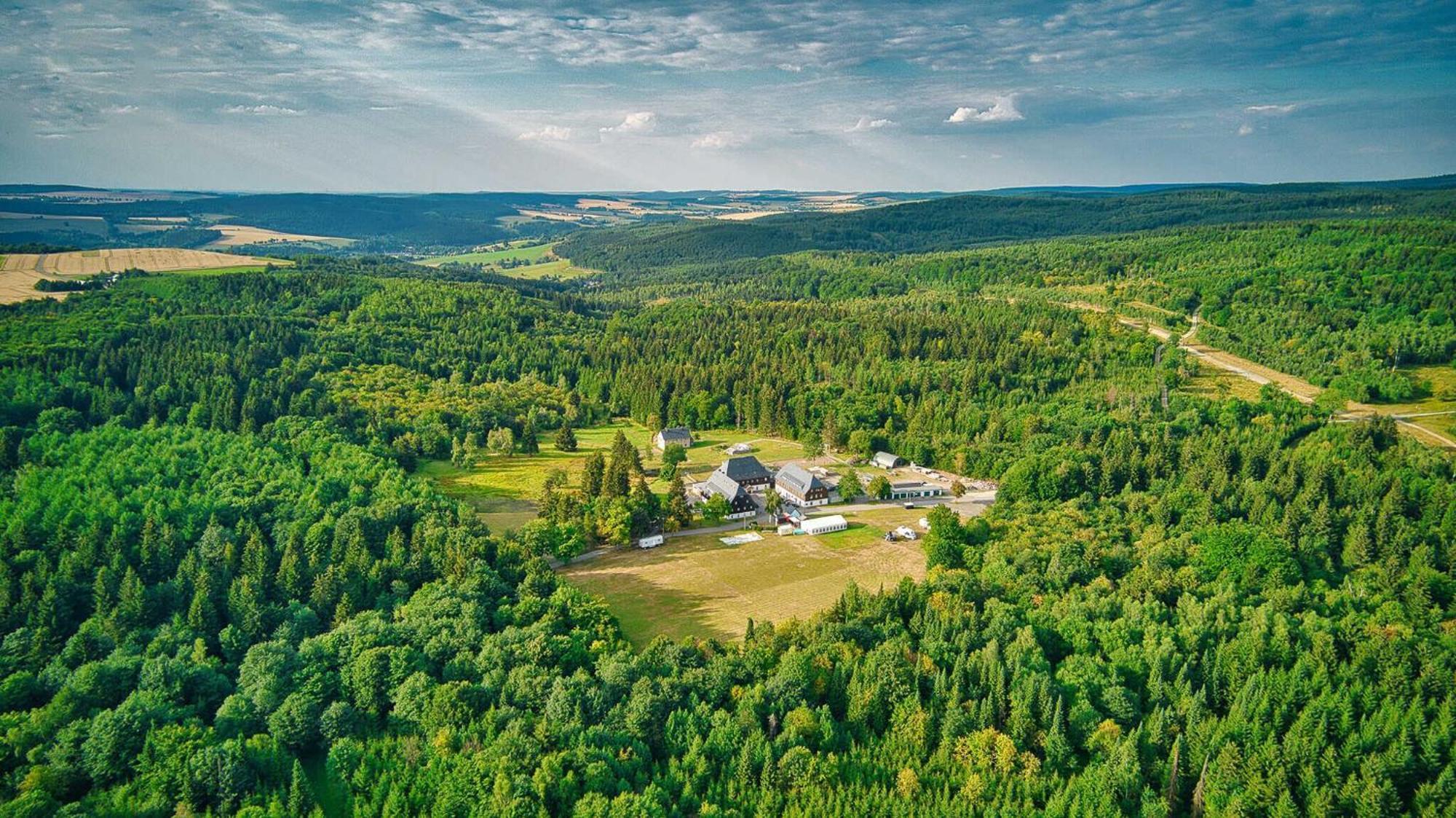 Waldgasthof Bad Einsiedel Seiffen Exterior foto