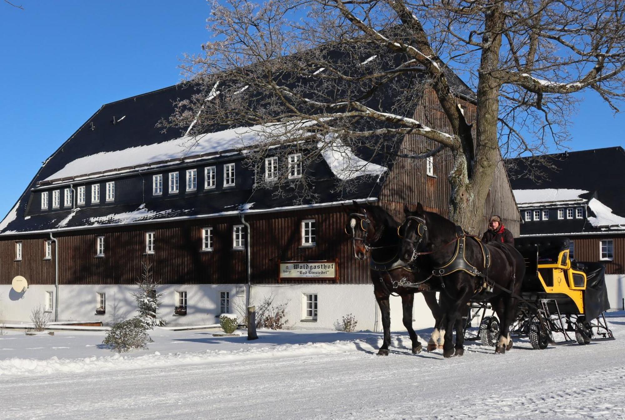 Waldgasthof Bad Einsiedel Seiffen Exterior foto
