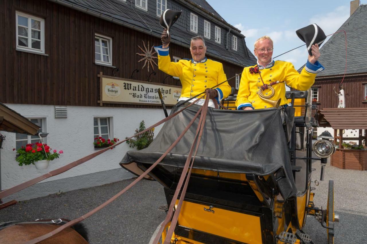 Waldgasthof Bad Einsiedel Seiffen Exterior foto